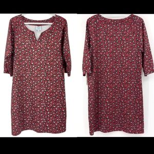 Tracy Negoshian animal print dress, small